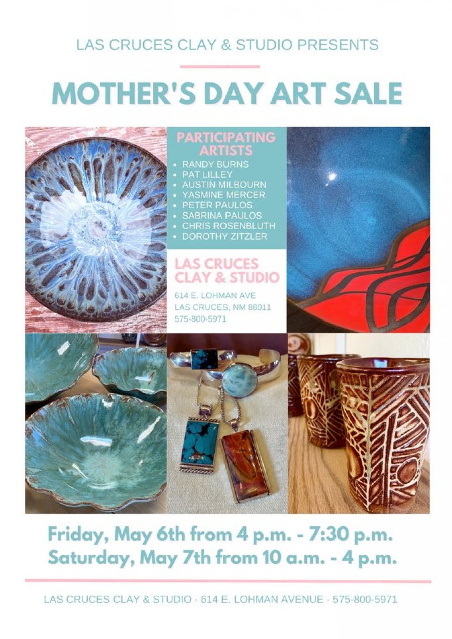 Las Cruces Clay and Studio Mother's Day Art Sale