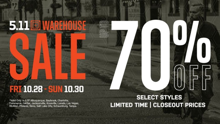 5.11 Tactical Warehouse Sale - Albuquerque 