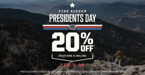 5.11 Tactical Presidents Day Sale - Albuquerque